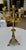 Single Antique Gothic Revival Brass 6 Light Candelabra For Sale - Image 18 of 18
