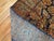 Persian Antique Zabihi Collection Rare Navy Blue Field Persian Fine Sarouk Rug - 8'1" x 9'5" For Sale - Image 3 of 4