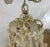 Antique Coastal Cottage 6-Light Iron Chandelier With Seashell Adornments For Sale - Image 4 of 12