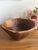 Brown Moroccan Hand-Carved Walnut & Gemstone Salad Bowl For Sale - Image 8 of 8