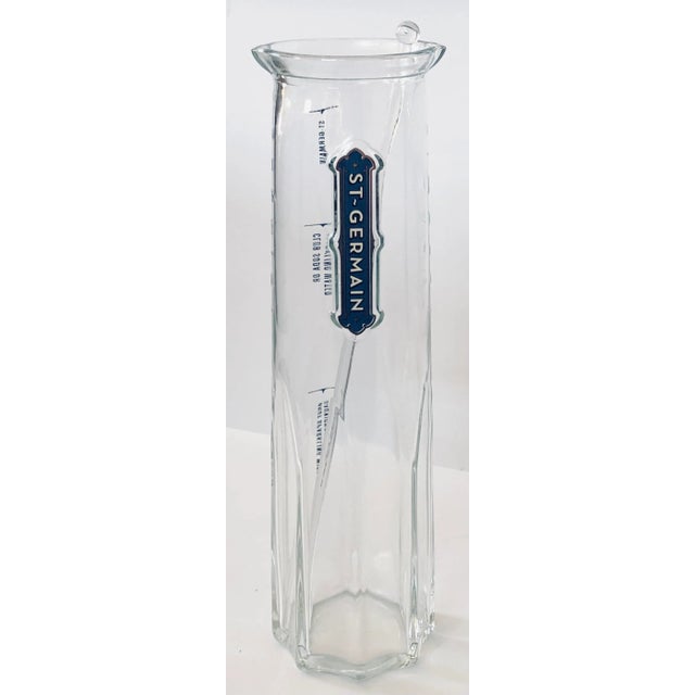 Mid-Century Modern St~Germain Carafe With Stirrer For Sale - Image 3 of 4