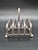 Metal 20th Century Silver-Plated Toast Rack, England, 1960s For Sale - Image 7 of 11