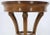 Brown Tall Round Pedestal Shape Side End Tables on Tri Legged Bases Burl Wood - a Pair For Sale - Image 8 of 13