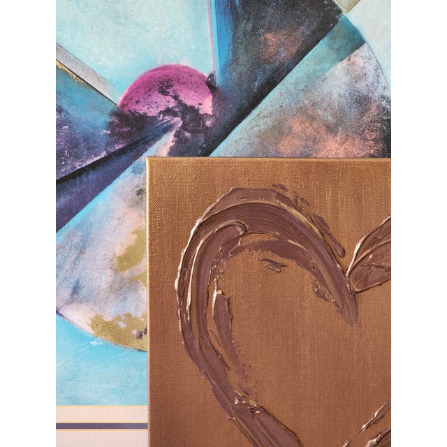 Copper Copper Heart Painting For Sale - Image 8 of 8