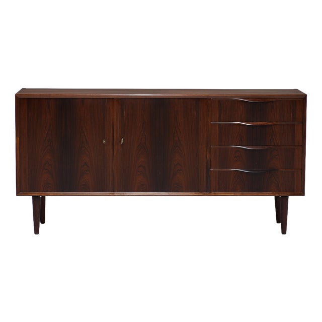 Sideboard with Drawers in Rosewood by Erling Torvits, Denmark, 1960s For Sale