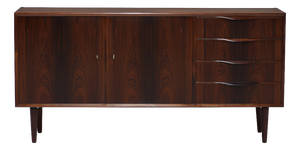 Sideboard with Drawers in Rosewood by Erling Torvits, Denmark, 1960s