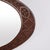Oval Mirror with Carved Frame, 1890s For Sale - Image 5 of 6