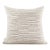 19-Inch Square Pillow With Three-Dimensional Line Jacquard For Sale
