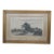 Antique Ernest C Rost Signed Home of Henry Longfellow Etching 34" For Sale