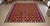 Vintage Turkish Rug Kilim Hand Woven Area Rug - 6′2″ X 6′7″ For Sale - Image 4 of 16