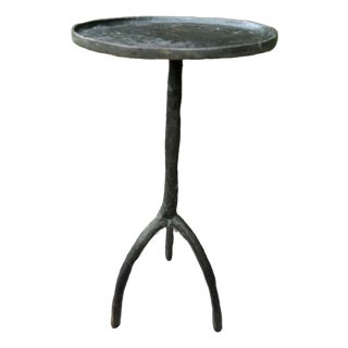 Holly Hunt Christian Liaigre Solid Bronze Side Table For Sale