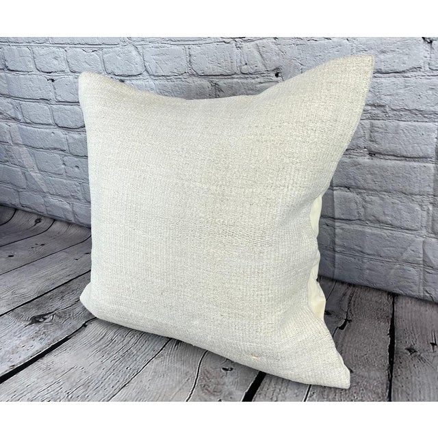 Vintage Pillow Case Turkish Hemp Pillow Decorative Hemp Pillow Dry cleaning only. PILLOW INSERT IS NOT INCLUDED