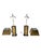 Georges Mathias Hollywood Regency Table Lamps by Georges Mathias, Belgium, 1980s, Set of 2 For Sale - Image 4 of 11