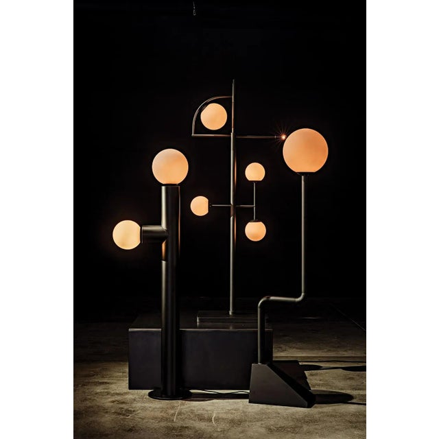 Not Yet Made - Made To Order NOIR Dasha Floor Lamp For Sale - Image 5 of 5