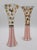Modern Late 20th Century Mackenzie Childs - Vases - Set of Two - 11" For Sale - Image 3 of 5