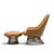 Knoll Warren Platner for Knoll Mid Century Easy Lounge Chair and Ottoman For Sale - Image 4 of 10