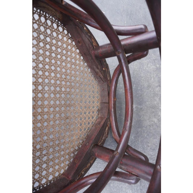Wood Early 20th Century Thonet Bar Stool For Sale - Image 7 of 10