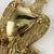 Metal Pair Vintage American Eagle Shield Brass Taper Candle Holder Sconce Americana For Sale - Image 7 of 11