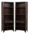 Pair Knob Creek Walnut Mahogany Open Bookcase For Sale