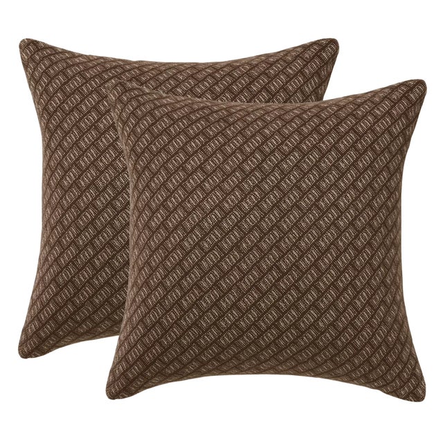 ⭐️ Ships Within 2 Days On the Front: Trellis Woven Fabric On the Back: Ivory Linen Fabric All pillow covers are sewn...