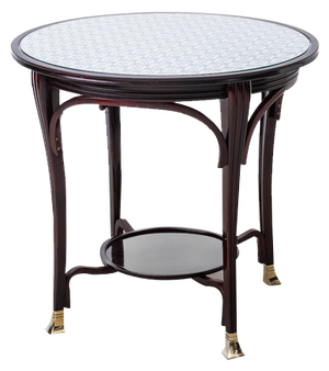 Secessionistic Table by Gustav Siegel for Jacob & Josef Kohn, 1900s