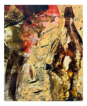 Monika Rossa, Modality 4, 2024, Acrylics on Board