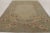 Antique Hooked Rug With Oval Medallion & Pastel Florals in Green - Rug & Kilim For Sale In New York - Image 6 of 11