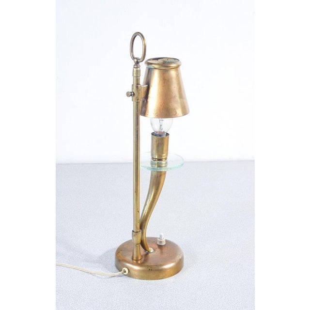 Metal Table Lamp in the style of Emilio Lancia For Sale - Image 7 of 18