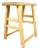 Vintage Rustic Elm Stool For Sale