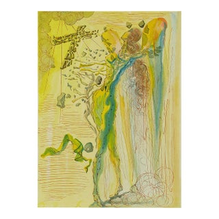 1960 Dali Woodcut Paradise 12 Shine of Glorious Bodies For Sale