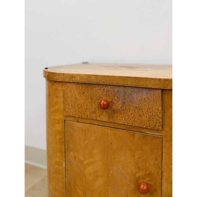 1930s Art Deco 1930s End Table Vintage Antique Side Table Rare Accent Find For Sale - Image 5 of 11