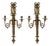 Louis XVI Style Gilt Bronze Appliques, Pair For Sale