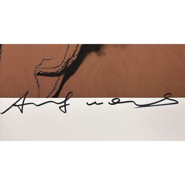 Andy Warhol “Muhammed Ali" Graphic print, authentically signed: Andy Warhol done in marker, Also watermarked "Andy...