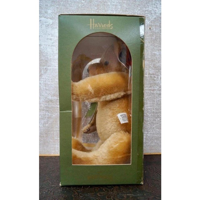 Vintage Limited Edition Brompton Bear by Merrythought for Harrods, 1990 For Sale - Image 10 of 14