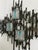 Brutalist Wall-Mounted Lamp & Coat Rack Sculpture For Sale - Image 6 of 12