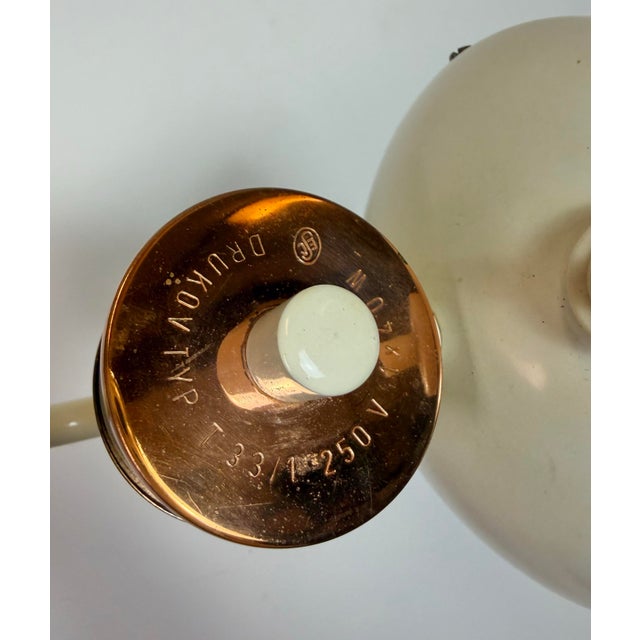 Vintage Wall Light with Milk Glass from Drukov, 1960s For Sale - Image 17 of 18