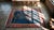 Textile 1920s Blue Navy Floral Antique Chinese Art Deco Rug 6' X 8'8" Handknotted Wool Carpet For Sale - Image 7 of 9