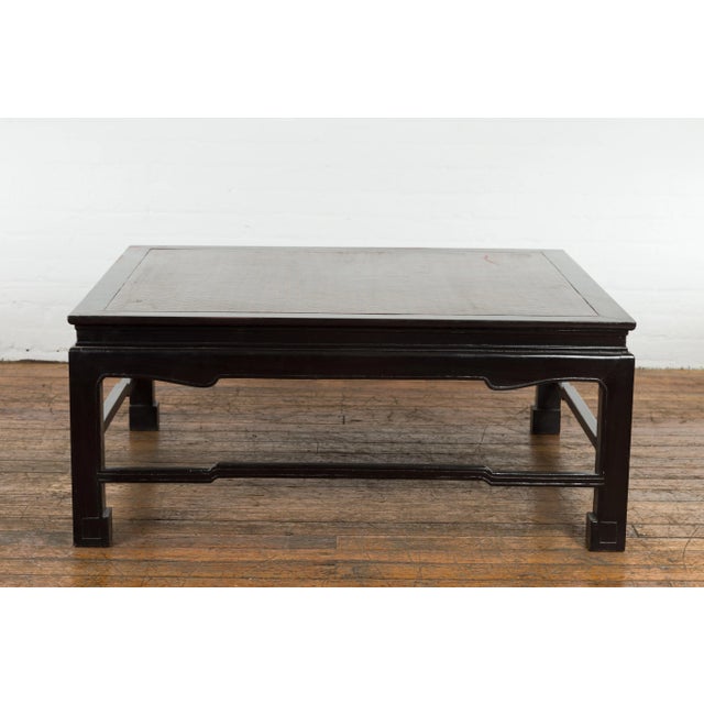 Vintage Negora Lacquered Square Coffee Table For Sale - Image 4 of 12