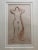 Figurative Minimalist 1930s Vintage Female Nude Painting For Sale - Image 3 of 7