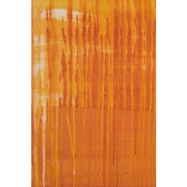 "Volcanic Monochrome 4" Large Original Abstract Painting by Simon Findlay For Sale - Image 14 of 17