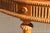 Brown Antique 1920s Neoclassical Carved Fruitwood Demi-Lune Console Tables - Pair For Sale - Image 8 of 18