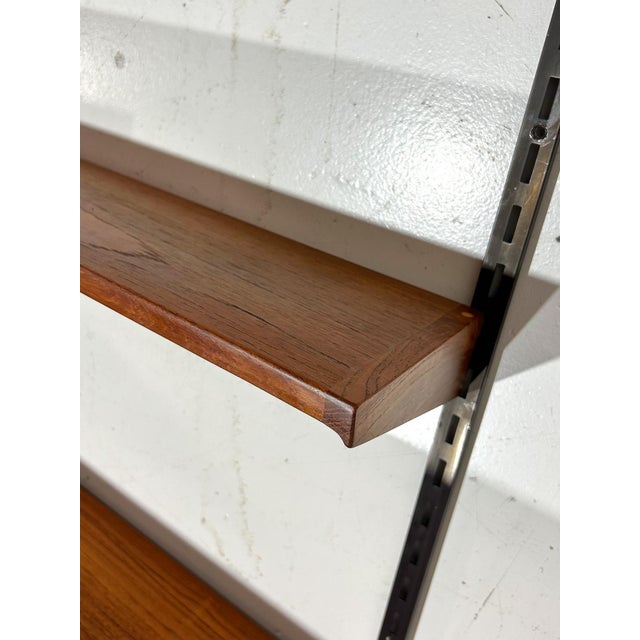 Modular Wall Unit in Teak by Kai Kristiansen for FM Møbler, Denmark, 1960s For Sale - Image 15 of 18
