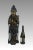 Late Qing Dynasty hand carved wood Buddhist figure or statue of Guan Yin, Guanyin the Chinese Goddess of Mercy and...