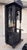 Grand 19th-Century Gothic Revival Matte Onyx Gilt Oak Hall Tree. Quantity 1 For Sale - Image 9 of 12