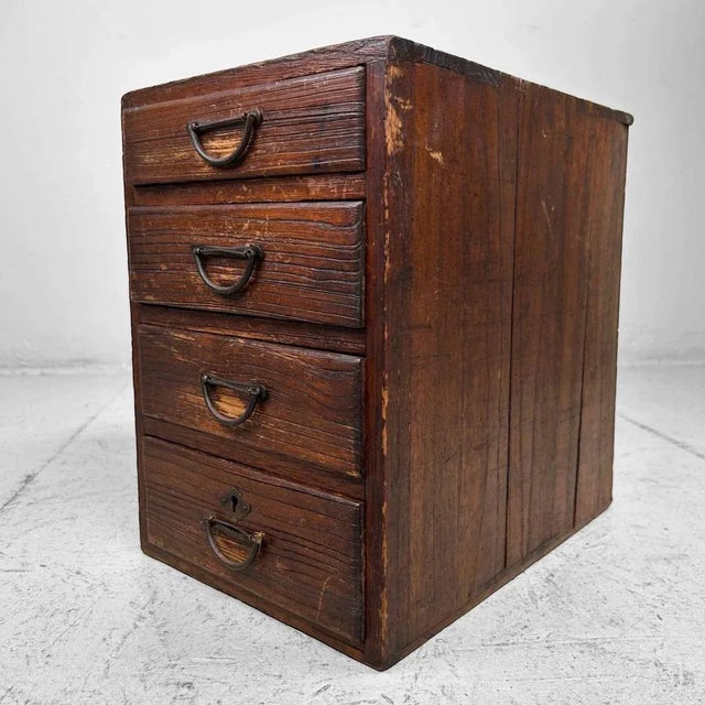 Antique Meiji Haribako Tansu Cabinet, Japan, 1890s For Sale - Image 5 of 11