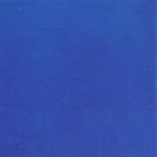 2020s Midnight Sun - Original Minimalist Modern Blue Beach Scene Acrylic Painting on Canvas by Kathleen Keifer For Sale - Image 5 of 9