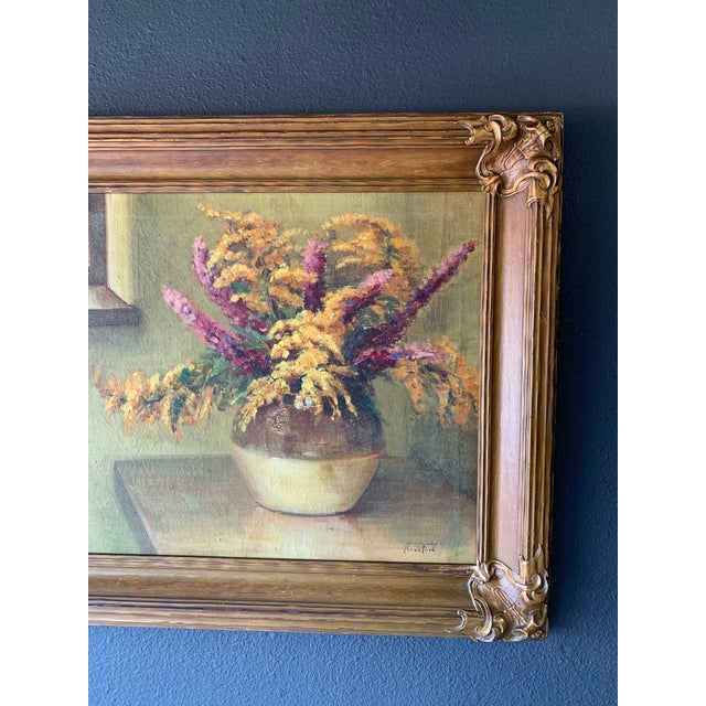 Arva Ford Antique Early American Texas Plein Air Impressionist Oil Painting For Sale - Image 11 of 18