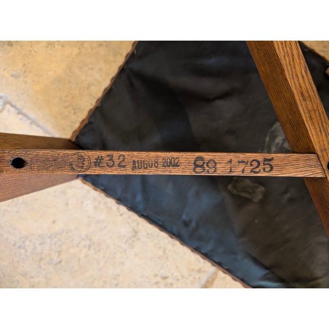 Mission Classic Eastwood Chair and Footstool For Sale - Image 15 of 15