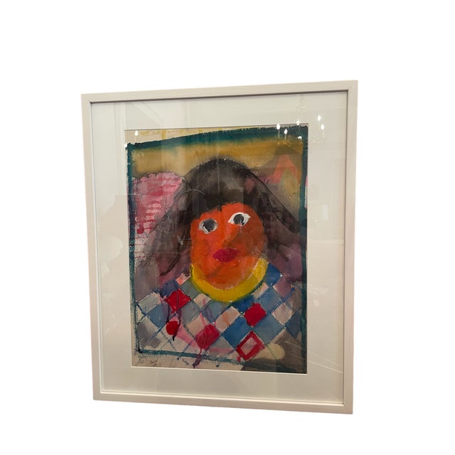 Paper Peter Hasler, Untitlted, 1984, Watercolor on Paper For Sale - Image 7 of 7