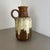 Article: Fat lava art vase extra large version. Producer: Scheurich, Germany. Decade: 1970s : This original vintage vase...